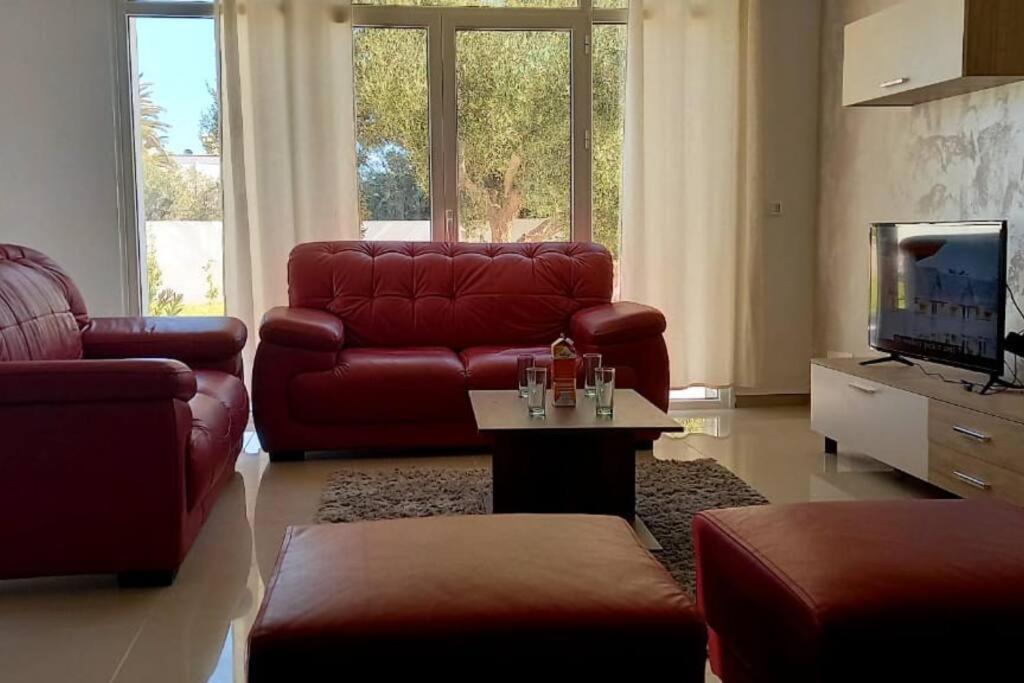 Magnifique Villa Avec Piscine Sur L'Ile De Djerba Pour Vacances Arkou Εξωτερικό φωτογραφία